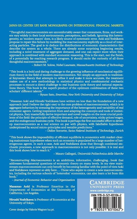 Produktbild: Reconstructing Macroeconomics