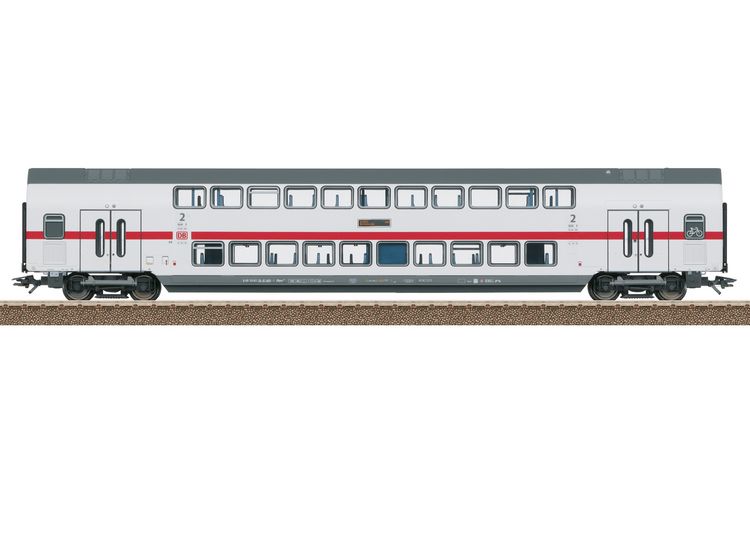 Produktbild: TRIX H0 23256 H0 Doppelstockwagen IC2 der DB-AG DBpza 682.2, 2.Klasse, Wagen-Ordnungsnummer 3