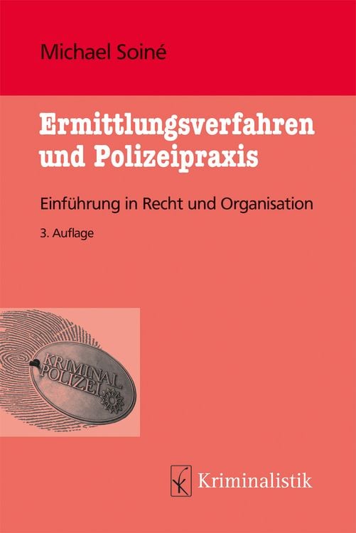 Produktbild: Ermittlungsverfahren und Polizeipraxis