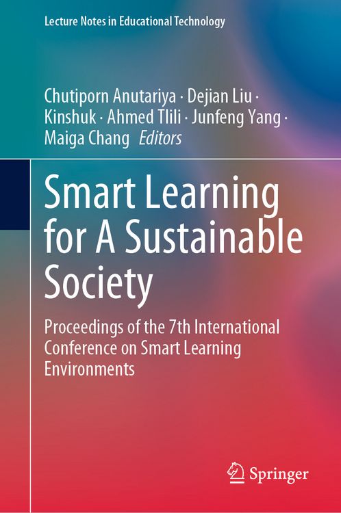 Produktbild: Smart Learning for A Sustainable Society