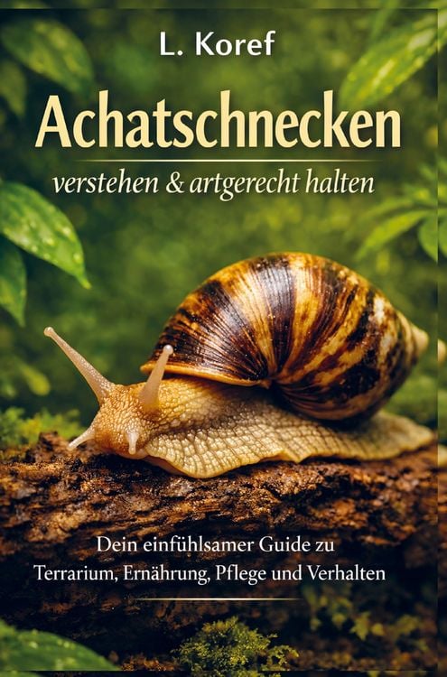 Produktbild: Achatschnecken verstehen & artgerecht halten