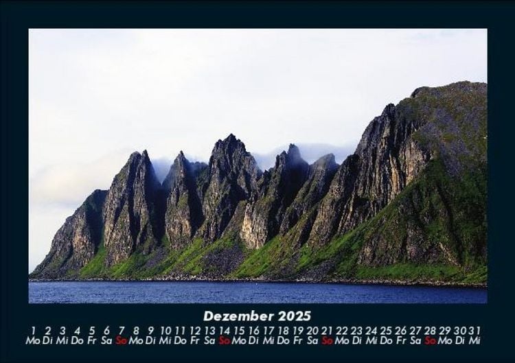 Produktbild: Berge 2025 Fotokalender DIN A5