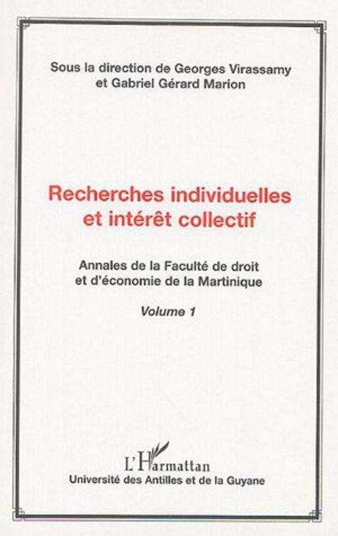 Produktbild: Recherches individuelles et int&eacute;r&ecirc;t collectif