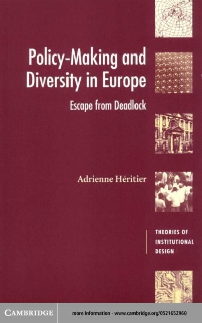 Produktbild: Policy-Making and Diversity in Europe