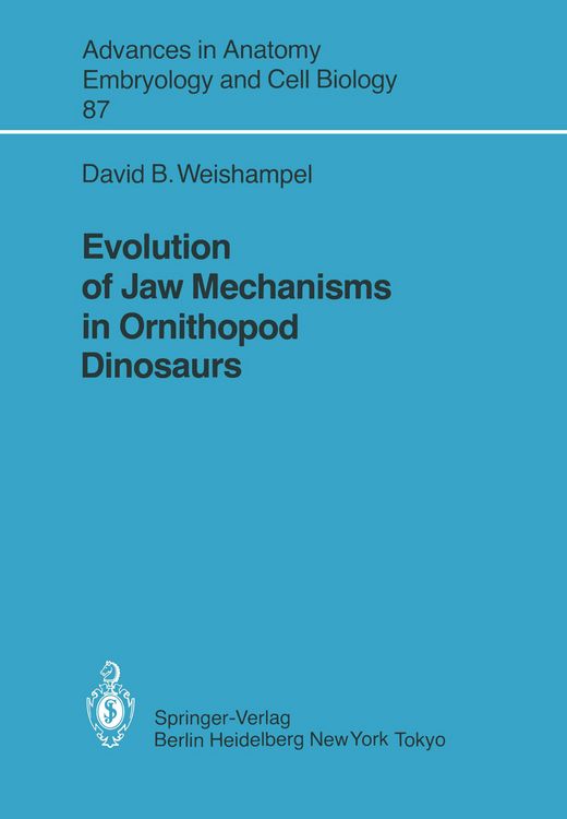 Produktbild: Evolution of Jaw Mechanisms in Ornithopod Dinosaurs