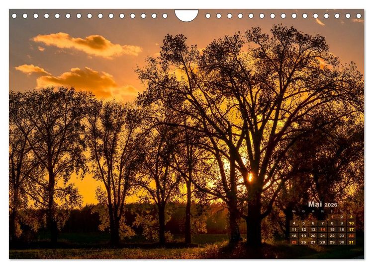 Produktbild: Manitoba 2026 Wenn die Sonne schlafen geht (Wandkalender 2026 DIN A4 quer), CALVENDO Monatskalender