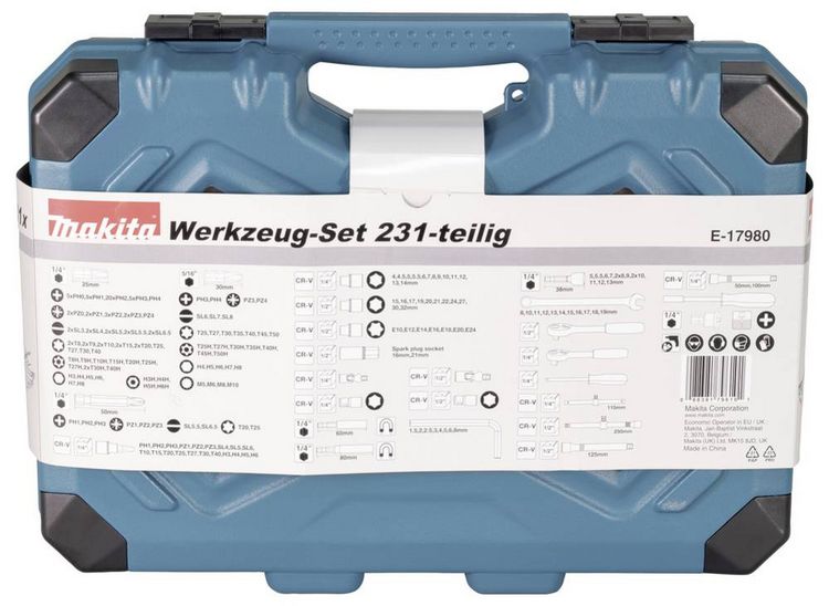 Produktbild: Makita E-17980 Bit-Set