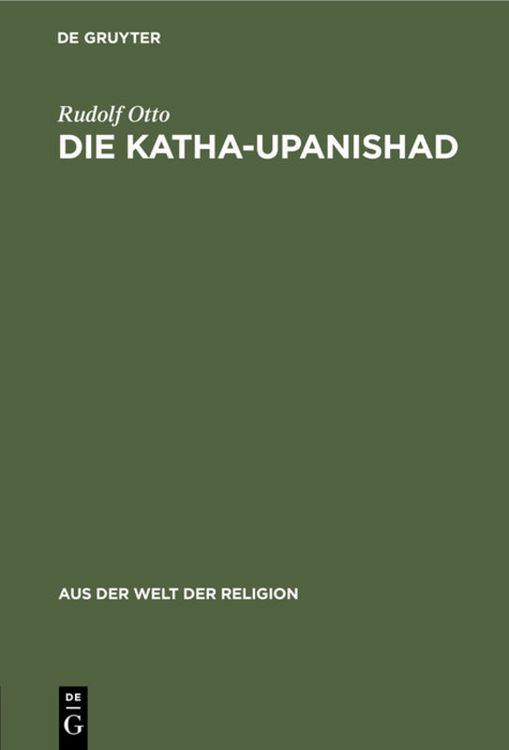 Produktbild: Die Katha-Upanishad