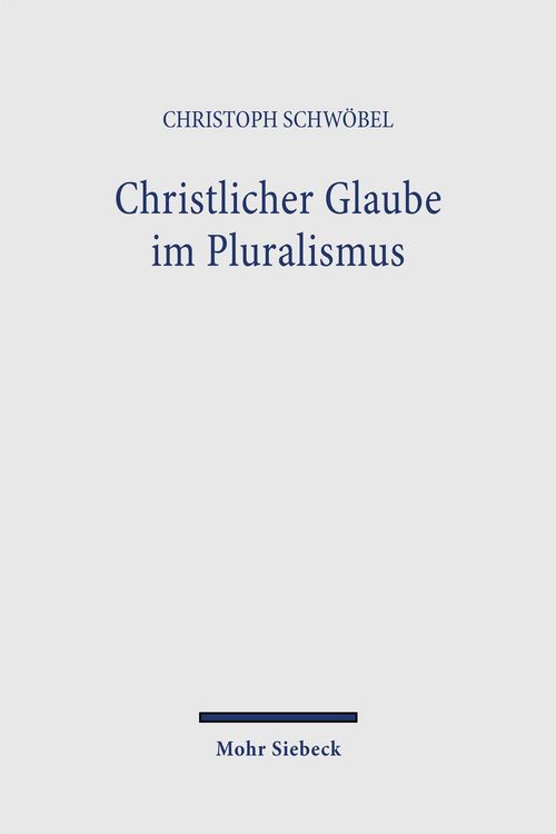 Produktbild: Christlicher Glaube im Pluralismus