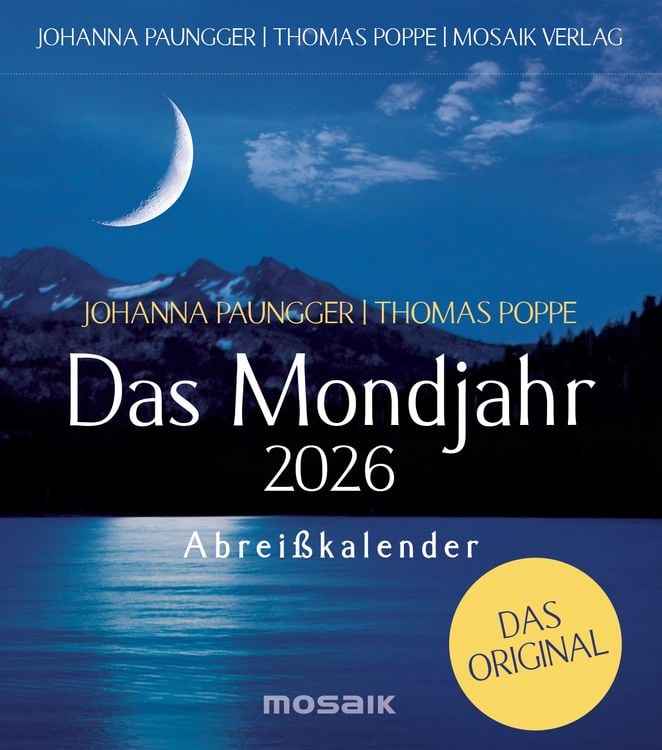 Produktbild: Das Mondjahr 2026 - Abreißkalender
