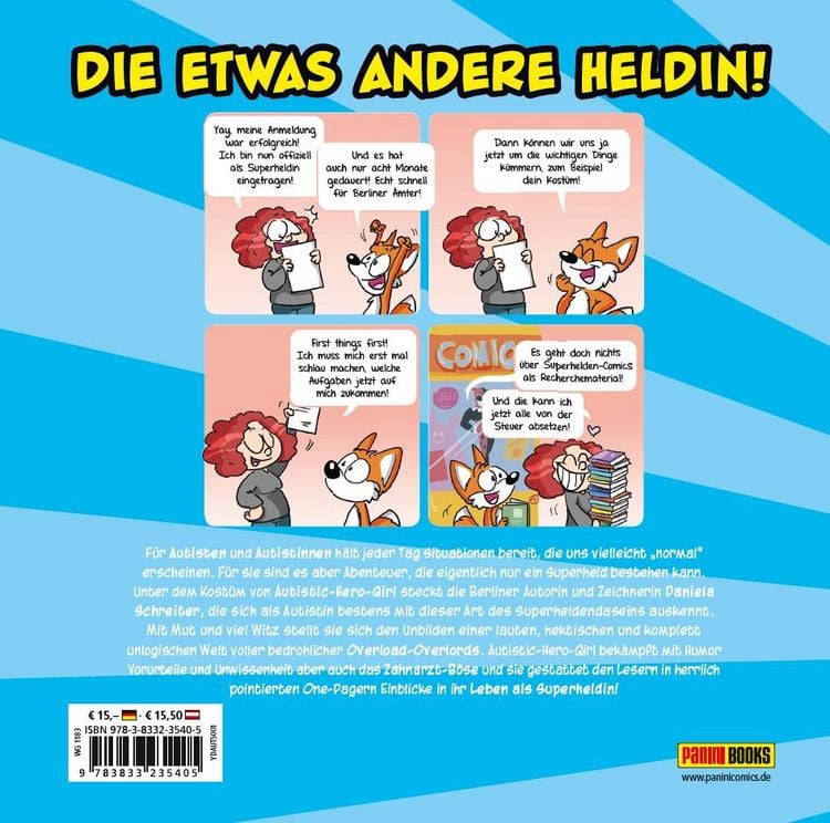 Die Abenteuer von Autistic Hero-Girl