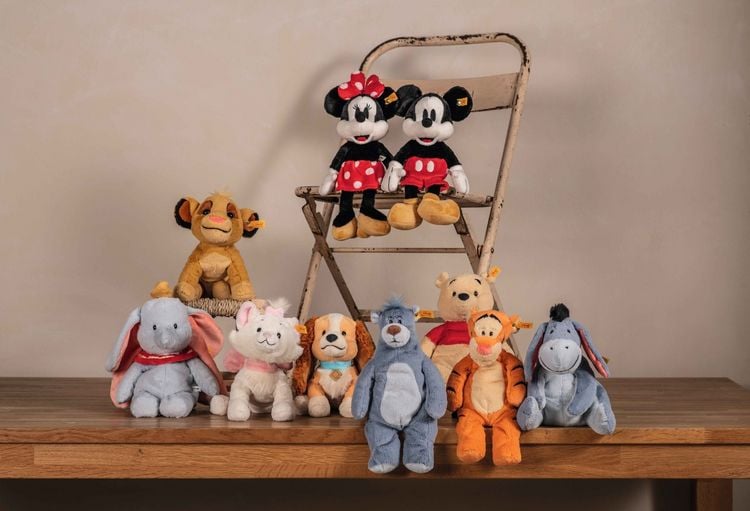 Produktbild: Steiff 024603 - Disney Originals I-Aah, sitzend, hellblau, Pl&uuml;sch, 25 cm