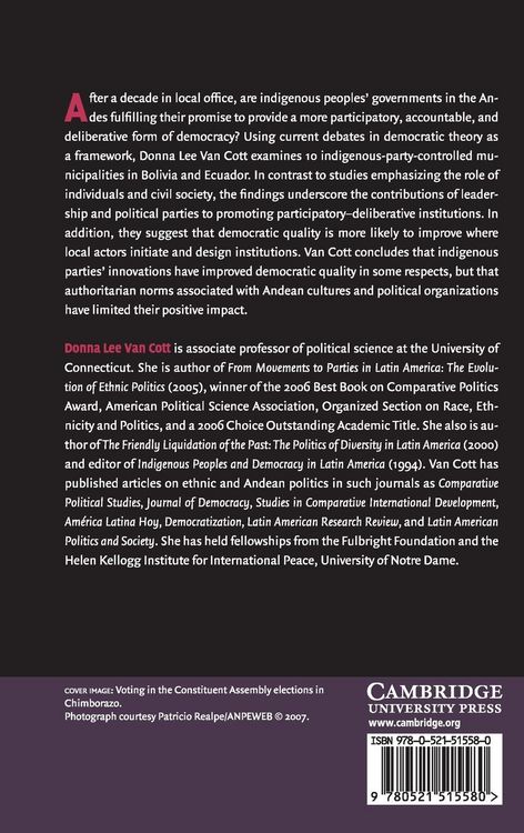 Produktbild: Radical Democracy in the Andes