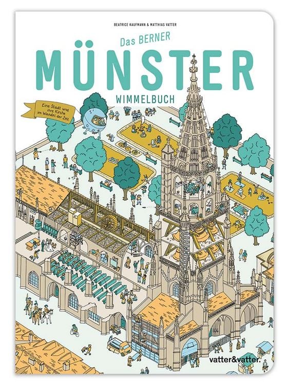 Produktbild: Das Berner M&uuml;nster Wimmelbuch