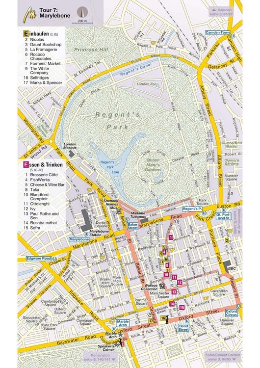 Produktbild: MICHAEL M&Uuml;LLER Reisef&uuml;hrer London MM-City