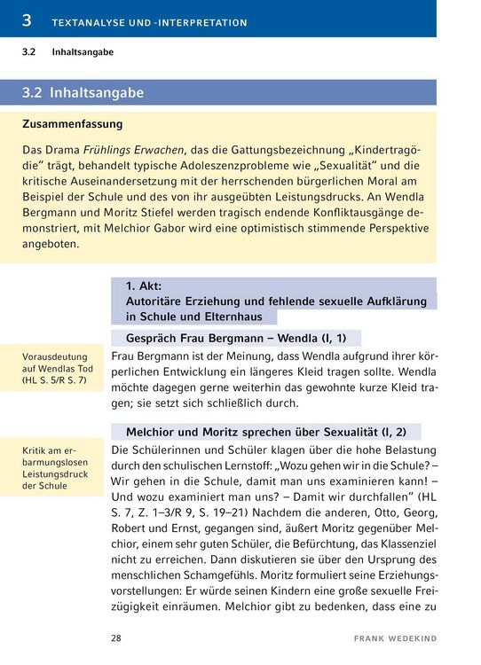 Produktbild: Fr&uuml;hlings Erwachen von Frank Wedekind