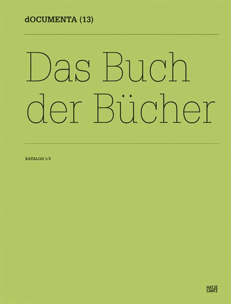 Produktbild: dOCUMENTA (13)Katalog 1/3