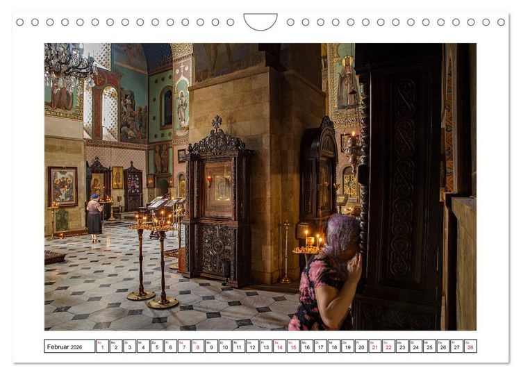 Produktbild: Tiflis - Streifz&uuml;ge durch die georgische Hauptstadt (Wandkalender 2026 DIN A4 quer), CALVENDO Monatskalender
