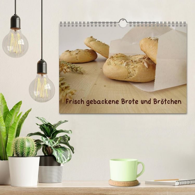 Produktbild: Frisch gebackene Brote und Br&ouml;tchen (Wandkalender 2026 DIN A4 quer), CALVENDO Monatskalender