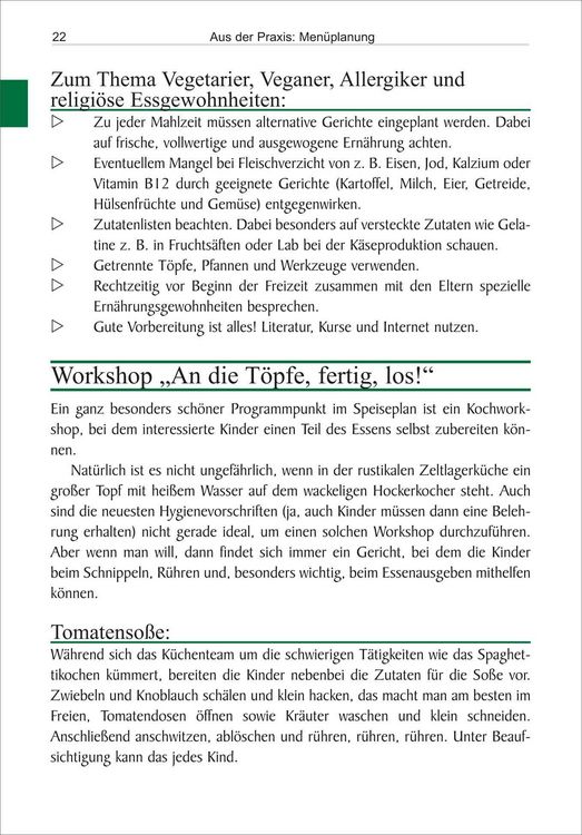 Produktbild: Kochen f&uuml;r Gruppen und Zeltlager