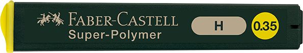 Produktbild: Faber-Castell Feinmine Super-Polymer 0,35mm H