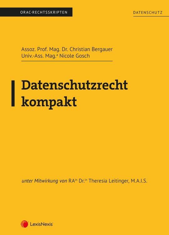 Produktbild: Datenschutzrecht kompakt