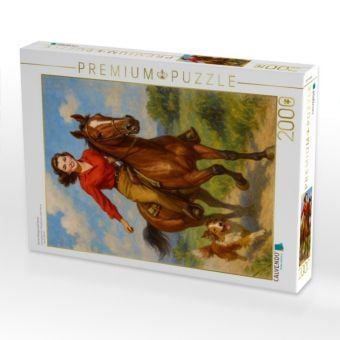 Produktbild: CALVENDO Puzzle Kurzer Galopp nach Hause | 2000 Teile Lege-Gr&ouml;&szlig;e 90x67cm Foto-Puzzle f&uuml;r gl&uuml;ckliche Stunden