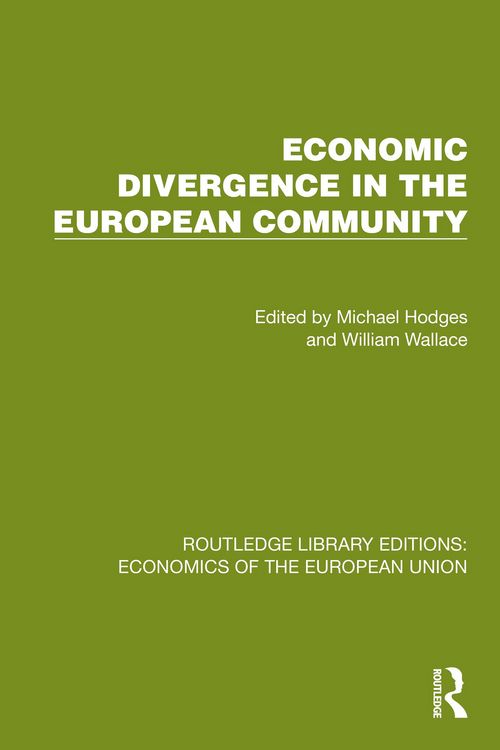 Produktbild: Economic Divergence in the European Community