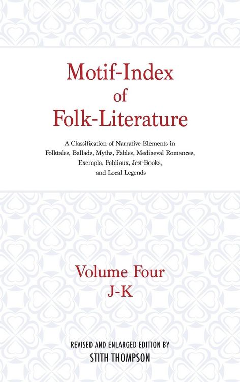 Produktbild: Motif-Index of Folk-Literature