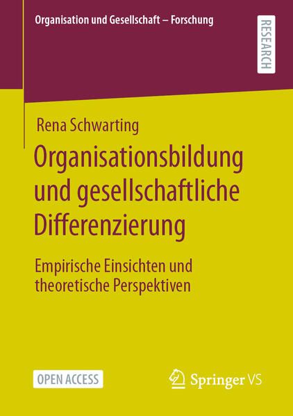 Produktbild: Organisationsbildung und gesellschaftliche Differenzierung