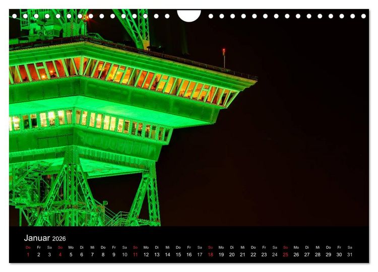 Produktbild: Colors of Berlin 2026 (Wandkalender 2026 DIN A4 quer), CALVENDO Monatskalender