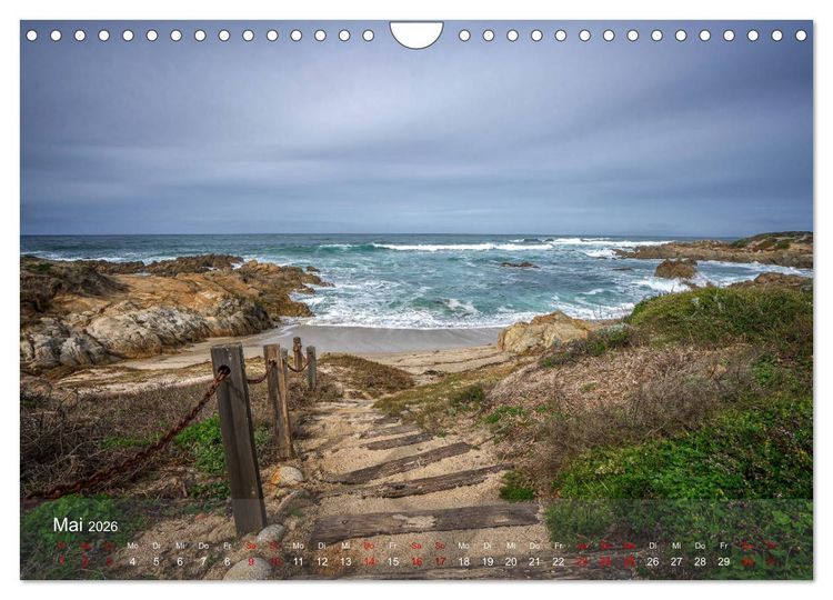Produktbild: Traumstra&szlig;e Kaliforniens - California Highway No.1 (Wandkalender 2026 DIN A4 quer), CALVENDO Monatskalender