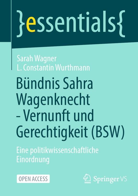 Produktbild: Bündnis Sahra Wagenknecht - Vernunft und Gerechtigkeit (BSW)