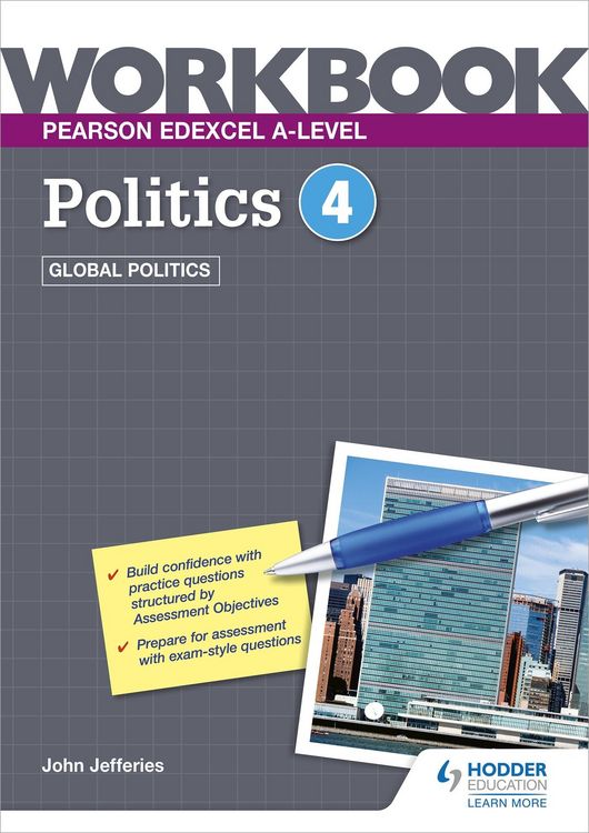 Produktbild: Pearson Edexcel A-level Politics Workbook 4