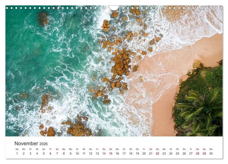 Produktbild: Brasilien - Karnevale, Fu&szlig;ball und Regenw&auml;lder. (Wandkalender 2026 DIN A3 quer), CALVENDO Monatskalender