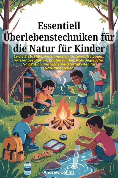 Produktbild: Essentiell &Uuml;berlebenstechniken f&uuml;r die Natur f&uuml;r Kinder