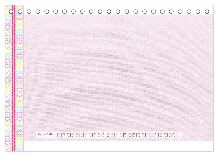 Produktbild: Bastelkalender Nostalgie-Rahmen 2026 (Tischkalender 2026 DIN A5 quer), CALVENDO Monatskalender