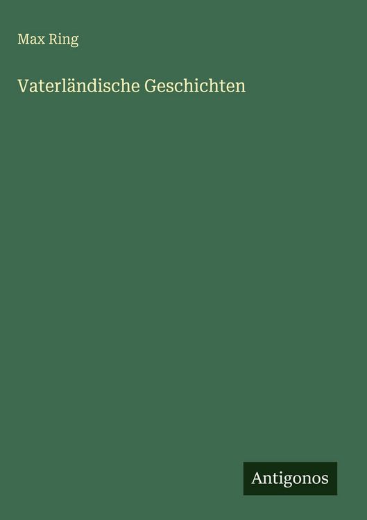 Produktbild: Vaterl&auml;ndische Geschichten