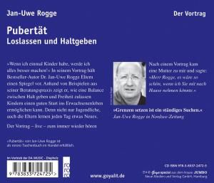 Produktbild: Pubert&auml;t Loslassen und Haltgeben