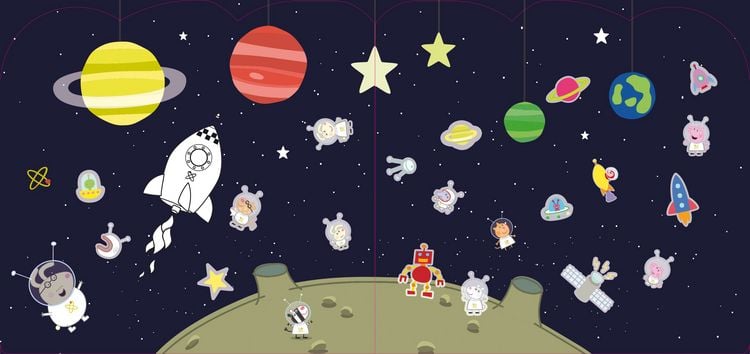 Produktbild: Peppa Pig- Stickern Malen Gestalten