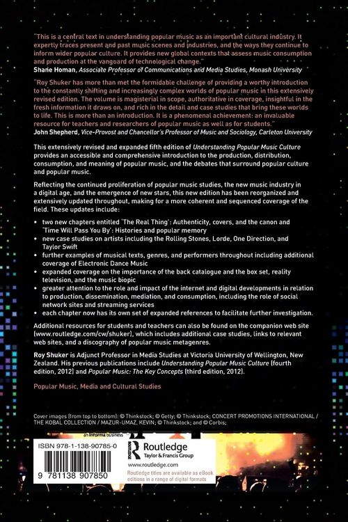 Produktbild: Understanding Popular Music Culture