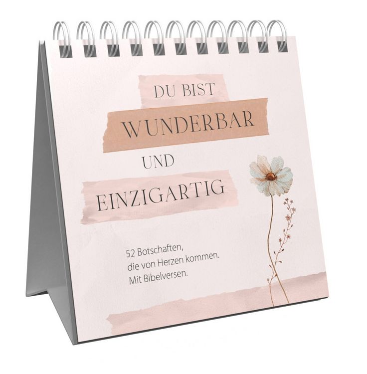 Produktbild: Du bist wunderbar und einzigartig &ndash; Aufstellbuch