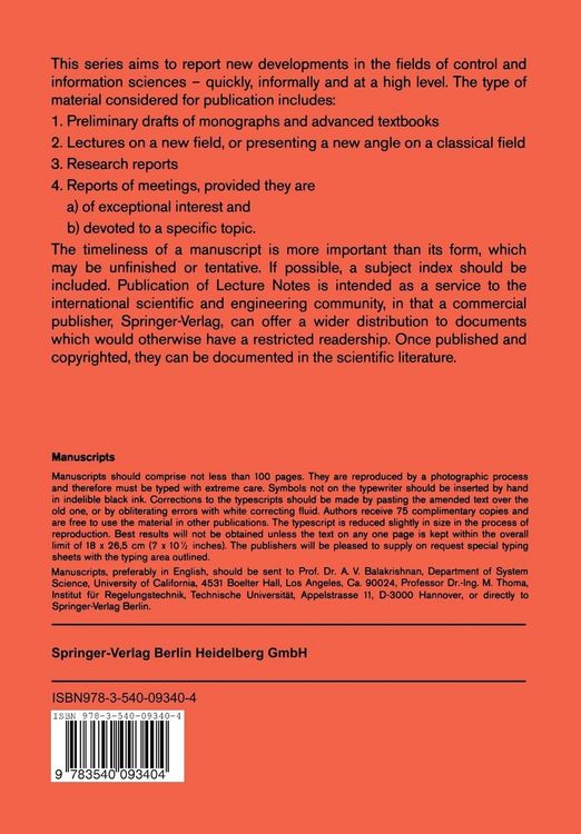 Produktbild: A Complex Variable Approach to the Analysis of Linear Multivariable Feedback Systems