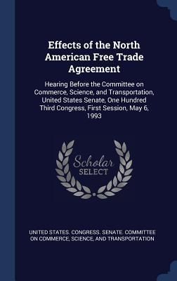 Produktbild: Effects of the North American Free Trade Agreement