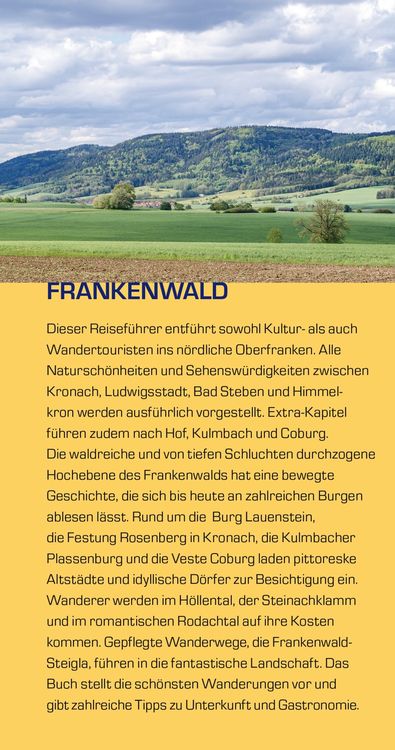 TRESCHER Reiseführer Frankenwald