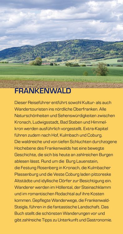 Produktbild: TRESCHER Reisef&uuml;hrer Frankenwald