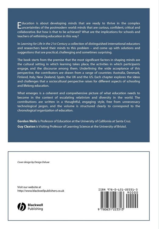 Produktbild: Learning for Life in the 21st Century