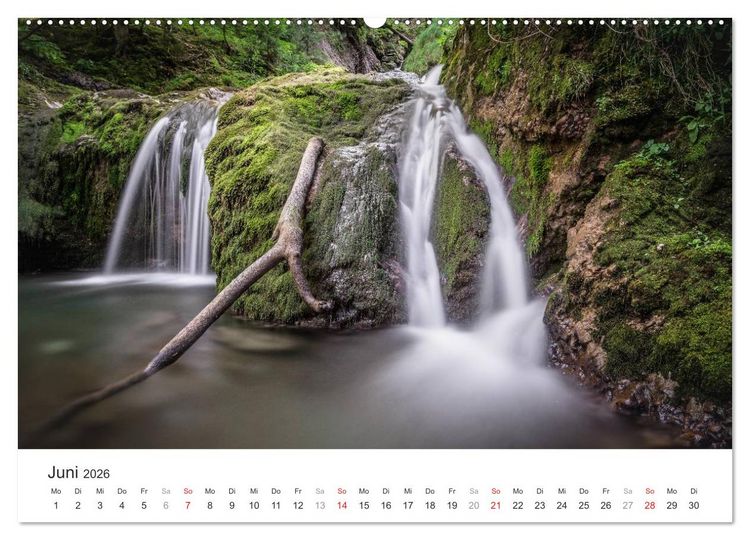Produktbild: Wasserf&auml;lle Europas (hochwertiger Premium Wandkalender 2026 DIN A2 quer), Kunstdruck in Hochglanz