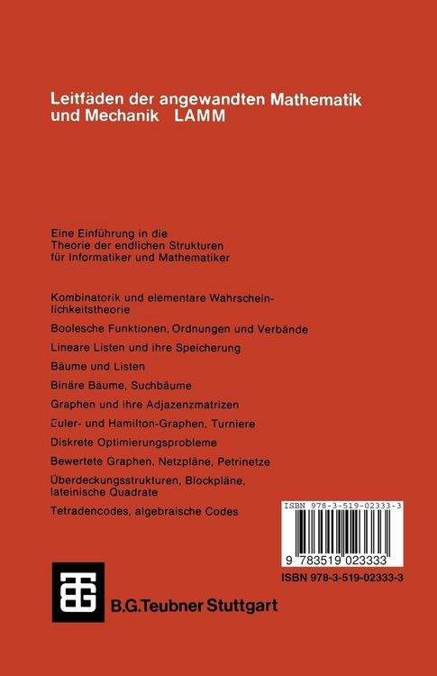 Mathematischer Einführungskurs für Informatiker