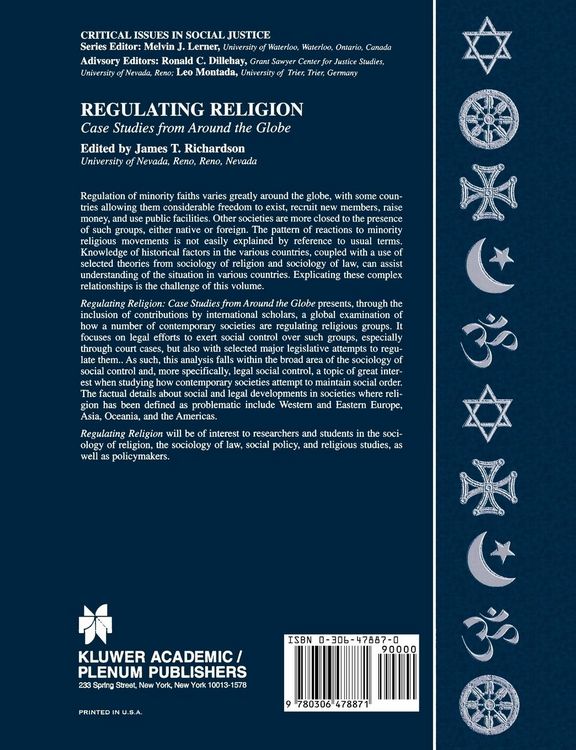 Produktbild: Regulating Religion